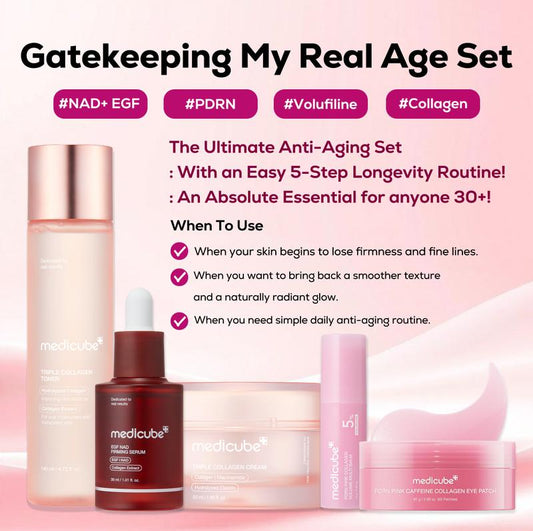 Medicube Gatekeeping My Real Age Set