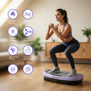 DeerRun® High-Power Full‑Body Vibration Plate Workout