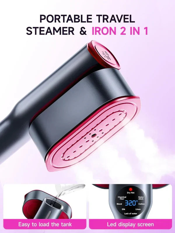 Dr Flash 2-in-1 Garment Steamer Iron