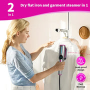 Dr Flash 2-in-1 Garment Steamer Iron