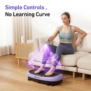 DeerRun® High-Power Full‑Body Vibration Plate Workout