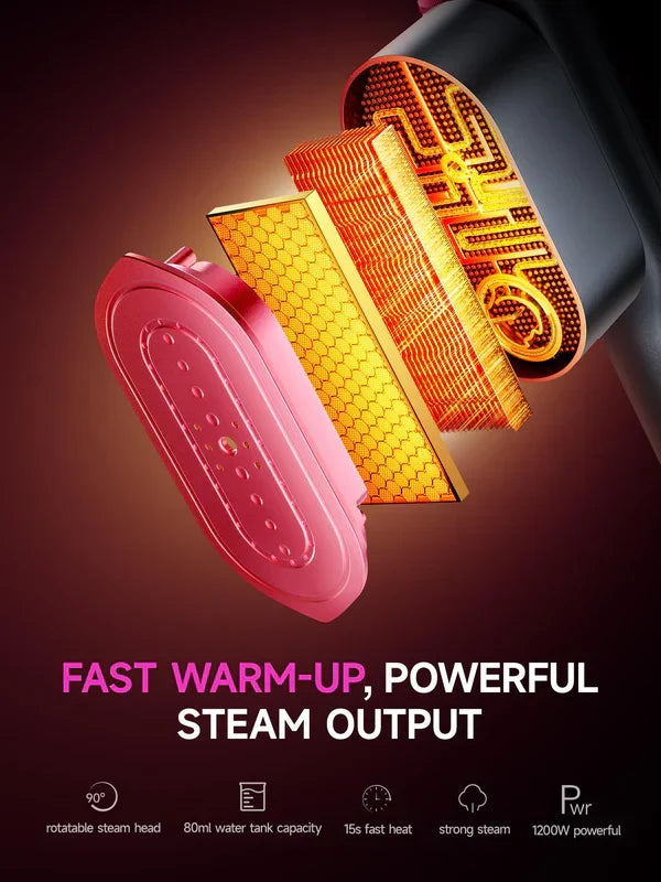 Dr Flash 2-in-1 Garment Steamer Iron