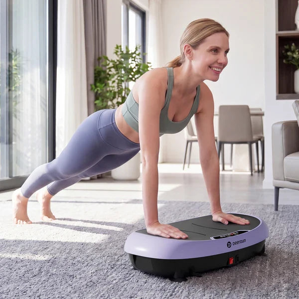DeerRun® High-Power Full‑Body Vibration Plate Workout
