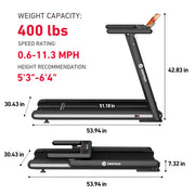 DeerRun Incline Home Treadmill