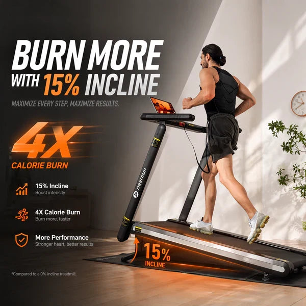 DeerRun Incline Home Treadmill