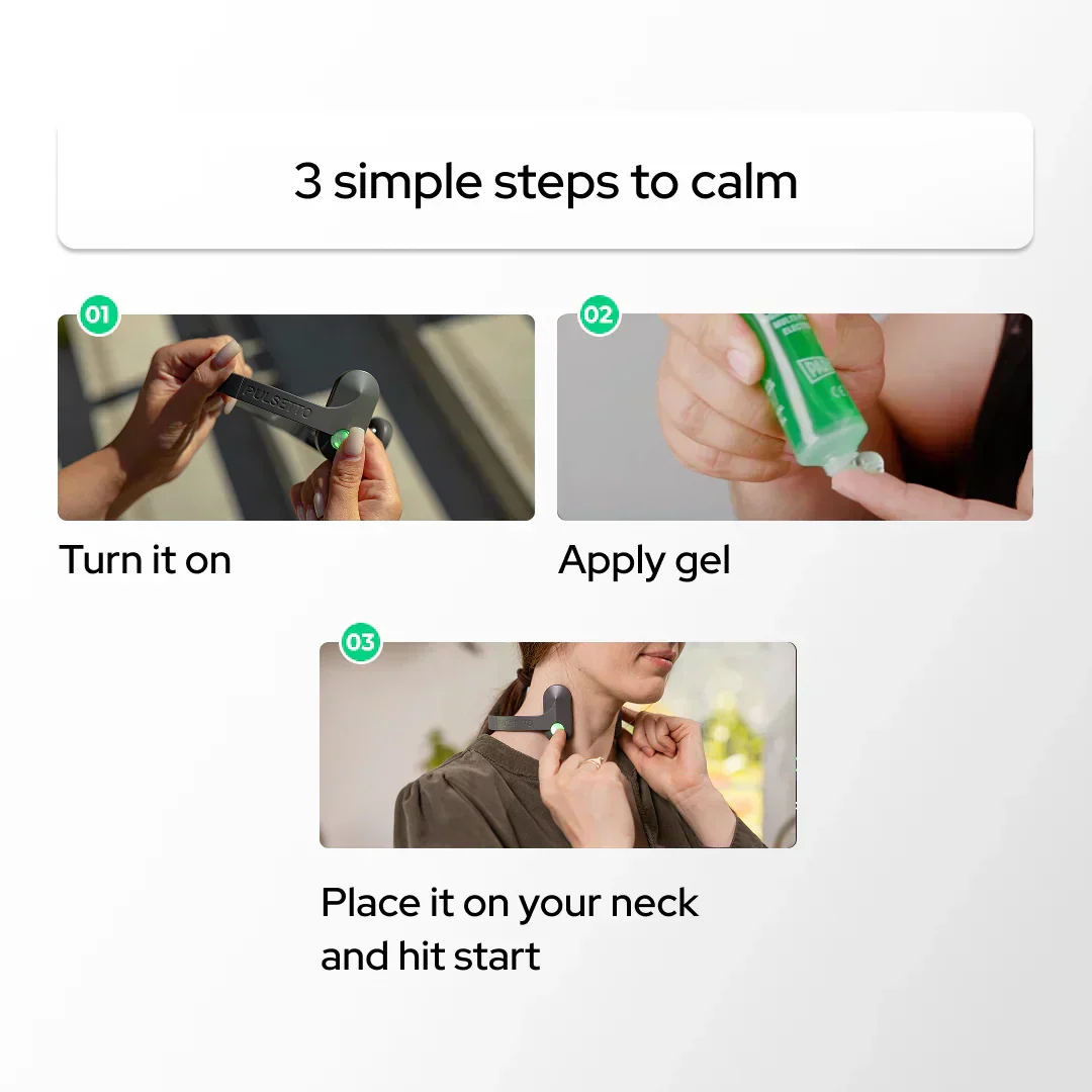 Pulsetto Vagus Nerve Stimulation Device For Calm And Sleep