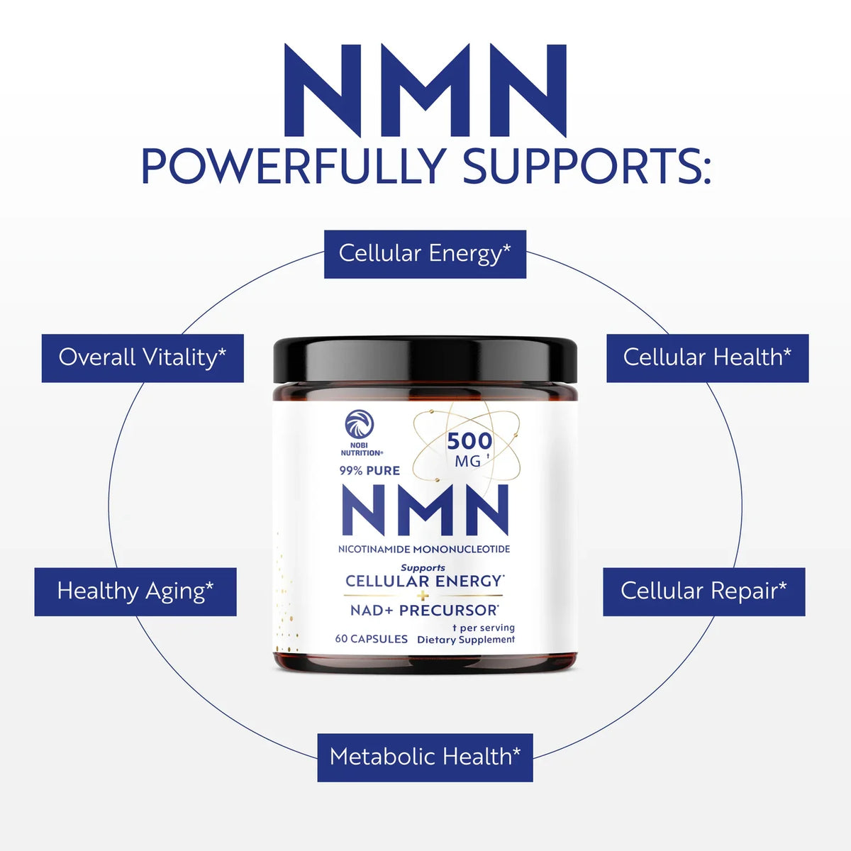 NMN 500mg Capsules